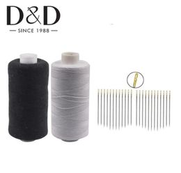 2pcs 500M Polyester Sewing Threads 12Pcs Self Threading Needles Sewing Needles Fabric Craft DIY Quilting Supplies273d5205136