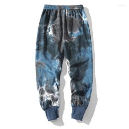 Men's Pants Arrival Cotton Casual Sweatpants Spring And Autumn Ins Trend Loose Starry Sky Glow Leisure Leggings Track Men