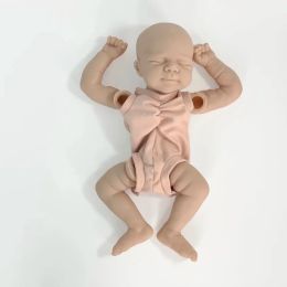 18Inch Pascale Reborn Vinyl Doll Kit Blank Unpainted Unassembled Soft Vinyl Reborn Doll Parts With Cloth Body