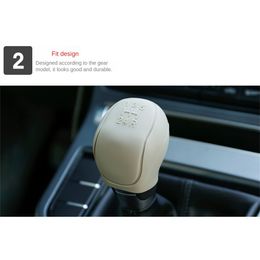 Universal Car Silicone Gear Knob Cover Gear Non-Slip Grip Handle Protective Covers Car Interior Accessories