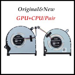 Pads High quality New Original CPU GPU Cooling Fan Cooler For DELL INSPIRON 7590 7591 P83F 0MPHWF MPHWF 0861FC 861FC Fully Tested