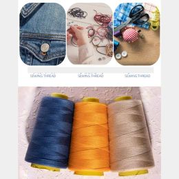 1500meter 203 Thick Thread Hand-Sewn Jeans Quilt Blanket Household Sewing Machine Thread Coil Polyester Thread Thick Line