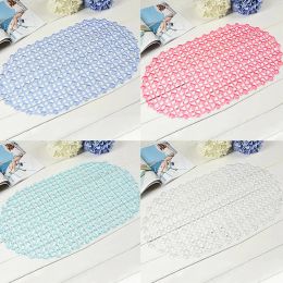 Bathroom Tub Non-Slip Mat Bath Floor Bubble Shower Tub Mat House Indoor Floor Mat PVC Plastic Rubber Simple Floor Mats