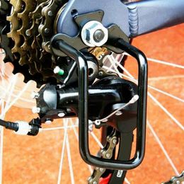 Derailleur Chain Guard Gear Bicycle MTB Bike Steel Bicycle Rear Derailleur Chain Guard Gear Aluminum Protector Bike Accessories