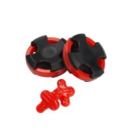 2pcs/set Rubber Shock Absorb Damper for Bow Limb Stabilizer Bowstring Silencer Noise Reducer Archery Target Shooting Accessory