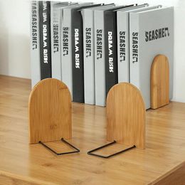 Decorative Plates Desktop Organizer Office Home Bookends Book Ends Stand Holder Shelf Bookrack