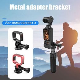 Accessories Extension Adapter for dji Osmo Pocket 3 Metal Adapter Extension Mount with 1/4 Inch Interface for dji POCKET 3 Gimbal Accessory