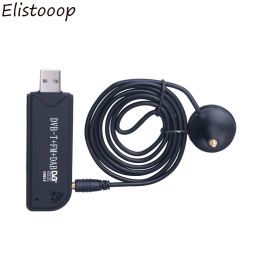 Box Elistooop TV Tuner USB2.0 Digital DAB FM DVBT RTL2832U SDR RTLSDR TV Stick Digital TV Receiver IR Remote With Antenna