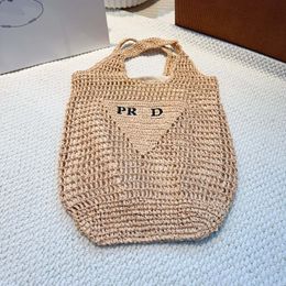 Straw bag Tote Bag Designer basket bag shoulder bags luxury beach bag woven bag Large capacity shopping bag