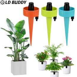 Automatic Dripper Adjustable Self-Watering System And Creative Timed Irrigator Used For Watering Irrigating Garden Flower Plant