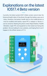 JC JCID Battery Health Quick Repair Board-Q1 for iPhone 11-15 Series Solve Window Pop-up Modify Battery Efficiency OSS W09 Pro