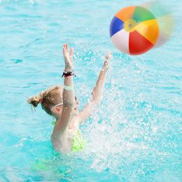 1~10PCS Outdoor Pool Play Ball Beach Sport Inflatable Swimming Pool Balloons Children Kids Colourful Water Game Toy Bouncing