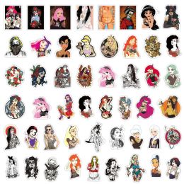 10/30/50pcs Funny Vintage Sexy Tattoo Girl Cool Stickers Laptop Skateboard Phone Car Motorcycle Luggage Waterproof Sticker Toy