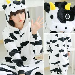 Home Clothing Nitree Adults Animal Pyjamas Sets Cartoon Cute Sleepwear Cosplay Zipper Women Men Winter Unisex Flannel Panda