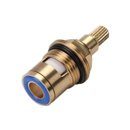 Hot / Cold Mixer Ceramic Disc Cartridge Replacement Brass Faucet Ceramic Thermostatic for Valve for Kitchen & Bathroom