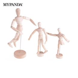 Movable Limbs Wooden Human Mannequin Manikin Sketch Figure Model Art/artist Unisex Model