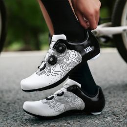 Sapatos MTB de tênis de ciclismo unissex com masculino Bike Bike Racing Racing Mulheres Bicicleta Mountain SPD MTB Sapatos Zapatillas MTB