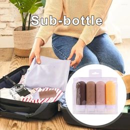 Storage Bottles 4Pcs 90ML Dispensing Bottle Leak Proof Travel Silicone Squeezable Liquid Container For Shampoo Conditioner Lotion