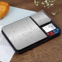 for Smart weigh Culinary Kitchen Scale Digital Food Scale with Dual Weight Platforms