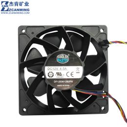 Chain/Miner Cooler Master DF1203812B2FN DC12V 4.5A Cooling Fan for Avalon Miner A841A851 A911 A920 A921 A1046 A1166 A1246 A1366