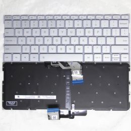 Keyboards 100%NEW Original US for XIAOMI MI notebook air 13.3 16130101 TM1604 TM1613 TM1703 TM1704 English Laptop Backlit Keyboard