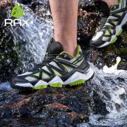 Boots Rax Waterproof Hiking Shoes Men Outdoor Aqua Water Breathable Trekking Shoes Camping Boots Hunting Boots Outdoor Sports Sneakers