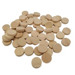 1.5cm-3.5cm Natural Wood Slices Unfinished Round Wooden Discs Wooden Circles for DIY Crafts Christmas Decoration