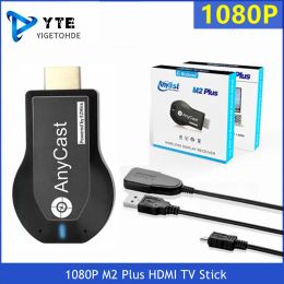 Box YIGETOHDE 1080P M2 Plus HDMI TV Stick Wifi Display TV Dongle Receiver Anycast DLNA Share Screen for IOS Android Miracast Airplay