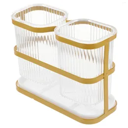 Storage Bottles Tableware Draining Bucket Multi-functional Chopsticks Rack Kitchen