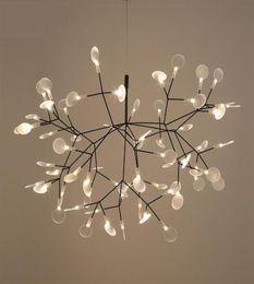 Modern Heracleum Tree Leaf Pendant Light LED Lamp Suspension Lamps Living Room Art Bar Iron Restaurant Home Lighting AL12181i705514429218