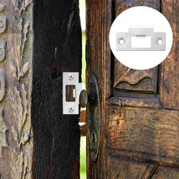 Door Latches Strike Plate Steel Strike Plates For Interior Doors Plug Lock Body Side Strip Plate Lock Door Latch Fitting