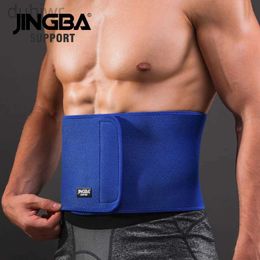 Slimming Belt JINGBA SUPPORT Professional Adjustable Waist trimmer Slim fit Abdominal Waist sweat belt Waist back support belt Fitness 240409