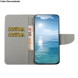 Painted Case for Coque Xiaomi Redmi Note 11 7 8 9 10 Pro 5G 11S 10S 9S 9T 8T Case Leather Elephant Flip Wallet Stand Phone Cover