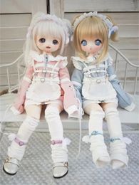 Arrival BJD Doll Clothes For 1/4 MSD MDD Doll Accessories Sweet Outfit Doll Dress Up Gift Diy ClothesExcluding Doll 240329