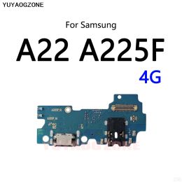 USB Charge Dock Port Socket Jack Plug Connector Flex Cable For Samsung Galaxy A22 4G A225F 5G A226B Charging Board Module