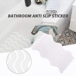 Bath Mats 6/12/18/24/36 Pcs S-Shape Bathroom Prevent Slip Sticker Increase Friction Slip-resistant Tape Facilities For