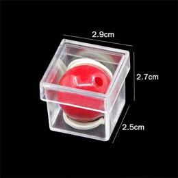 Magician Game Clear Ball Through Box Magic Props Gimmick Props Ball Penetrate Box Mentalism Performing Magic Tricks Magic Toys