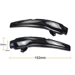 2pcs LED Dynamic Turn Signal Light For Benz W205 W213 For Mercedes Benz C E S GLC Class Car Rear View Mirror Indicator