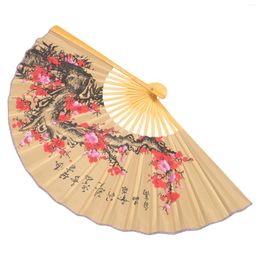 Decorative Figurines Hanging Fan Paper Wall Fans For Weddings Pendant Giant Wooden Folding