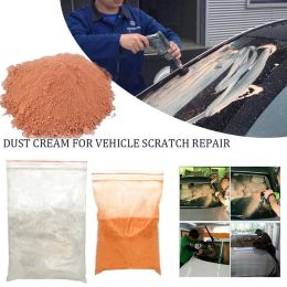 50g Glass Polish Cerium Oxide Powder Car Window Scrach Glass Remove Rare Powder Polishing Repair Powder Composite Mirrors E U7S0