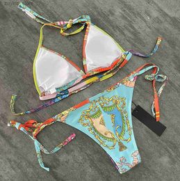 Women's Swimwear Sexy Swimwear luxury bikini designer swimsuit Underwear bathing suit swim bikinis bodysuit Bra clothes women two piece L49