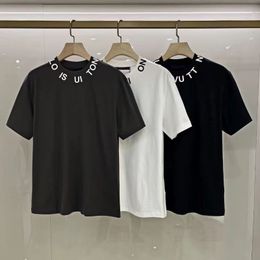 Mens Designer T-shirt Casual Mens Womens T-shirt Letters 3D Stereoscopic printed short sleeve best-selling luxury mens hip hop clothing Asia size M-5XL