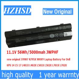 Batteries 11.1V 56Wh JWPHF 11.1V 90WH R795X J70W7 WHXY Laptop Battery For Dell XPS 14 15 17 L401X L402X L501X L502X L701X L702