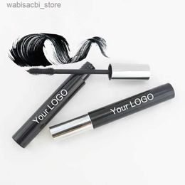 Mascara Print Mascara Waterproof Lengthens Eyelashes Extension Black Non-smudge Lengthening Volume Mascara Cosmetics Bulk Business L49