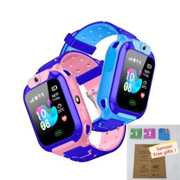 Watches Kids Smart Watch 2G Sim Card SOS Phone Call LBS Positioning Life Waterproof Best and Cheapest Boys and Girls Gifts