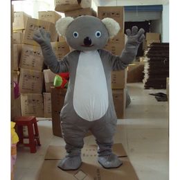 Mascot Costumes Mascot Costumes Foam Koala Bear Cartoon Plush Christmas Fancy Dress Halloween Mascot Costume SLB