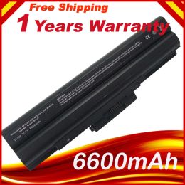 Batteries 6600mAh 9 cell Laptop Battery for Sony VGPBPS13B/B VGPBPS13AB VGPBPS13A/R VGPBPS13B/Q VGPBPS21 VGPBPS21A VGPBPS21B