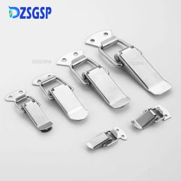 DZSGSP Spring Loaded Catch Toggle Hasp Spring Loaded Lock for Cabinet Case Wooden Box Lock Furniture Hardware