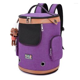 Cat Carriers Bag Breathable Pet Go Out Portable Backpack Large Space-shaped Travel Cage