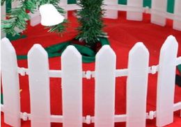 2019 s Christmas Tree Fence Picket Panels Xmas Garden Fencing Lawn Edge Home Yard4853349